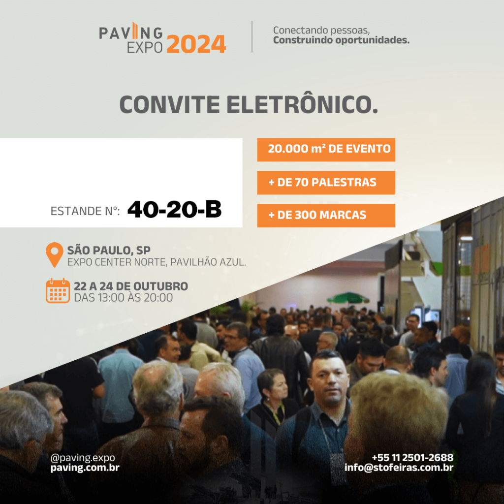 Invitation à la Paving Expo 2024