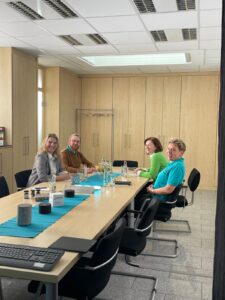 A meeting with our actors