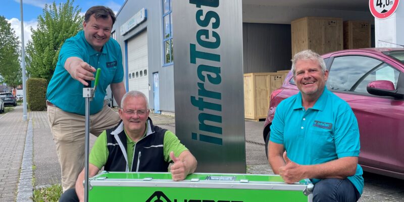 WEBER Prüftechnik mit infraTest Prüftechnik GmbH